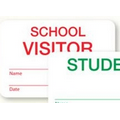 Manual Expiring Schoolbadges, Visitor